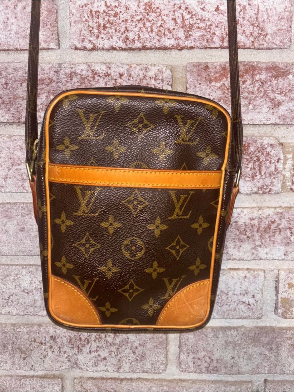 Louis Vuitton Brown Monogram Crossbody Danube